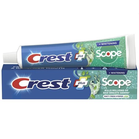 Pasta de dinti Minty Fresh Scope Complete Whitening, 153 g, Crest 679346