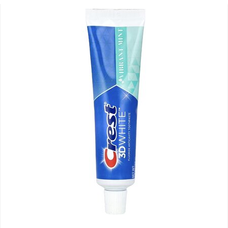 Pasta de dinti Vibrant Mint 3D white Fluoride Anticavity, 65 g, Crest 679351
