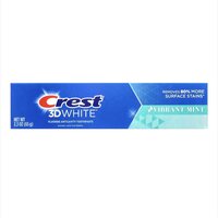 Pasta de dinti Vibrant Mint 3D white Fluoride Anticavity, 65 g, Crest