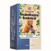 Ceai amestec de plante bio Insanatosire grabnica!, 18 plicuri, Sonnentor