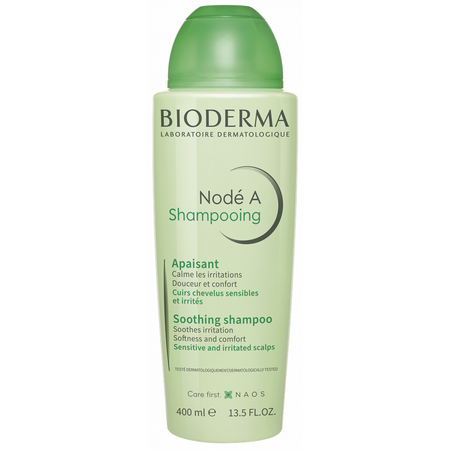 Sampon calmant pentru scalp sensibil si iritat Node A, 400 ml, Bioderma