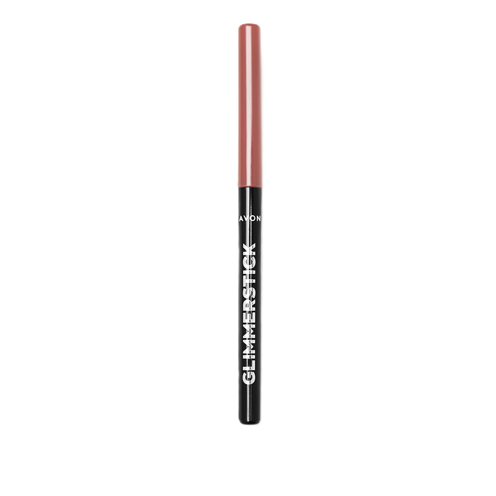 Creion contur de buze Blushed Nude Glimmerstick, 0.35 gr, Avon