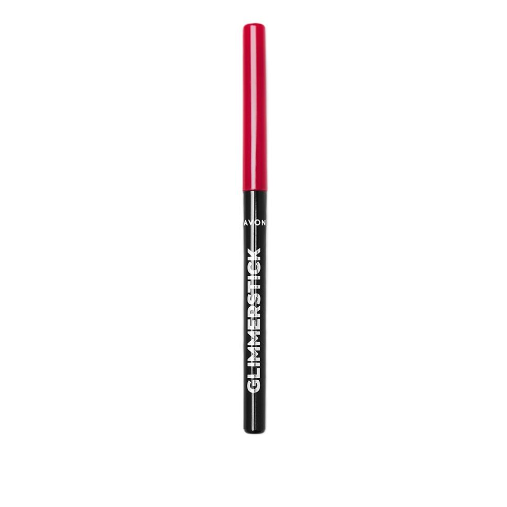 Creion contur de buze True Red Glimmerstick, 0.35 gr, Avon
