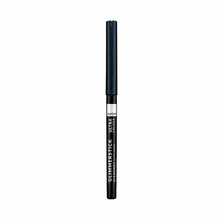 Contur retractabil pentru ochi Black Ice Ultra Color Glimmerstick Diamonds, 0.35 gr, Avon 679493