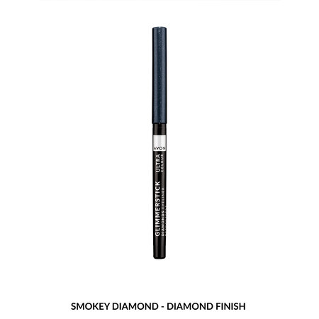 Contur retractabil pentru ochi Smokey Ultra Color Glimmerstick Diamonds, 0.35 gr, Avon 679502
