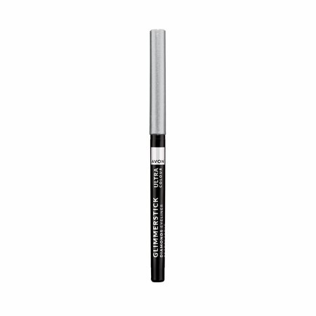 Contur retractabil pentru ochi Silver Lights Ultra Color Glimmerstick Diamonds, 0.35 gr, Avon 679500