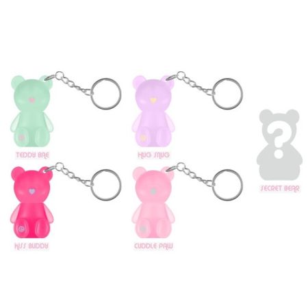 Blind Box luciu de buze breloc in forma de ursulet supriza The Rare Bears, 1.38 ml, Essence 679509