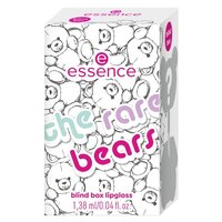 Blind Box luciu de buze breloc in forma de ursulet supriza The Rare Bears, 1.38 ml, Essence