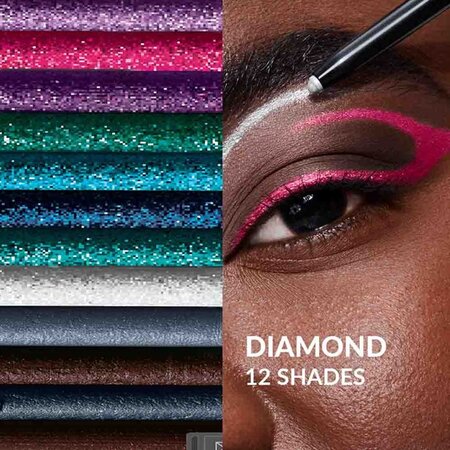 Contur retractabil pentru ochi Twilight Sparkle Ultra Color Glimmerstick Diamonds, 0.35 gr, Avon 679516