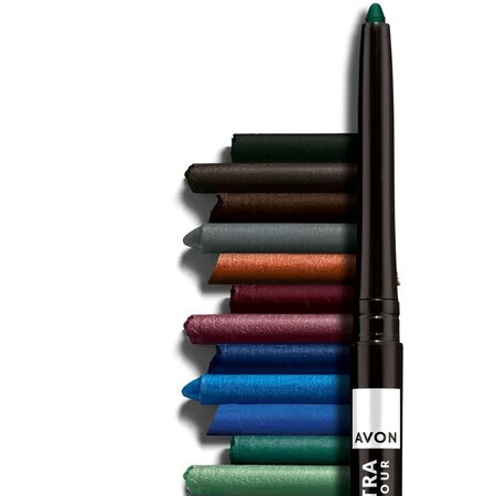 Contur retractabil de ochi Saturn Grey Glimmerstick Reinvention Originals, 0.28 gr, Avon 679555