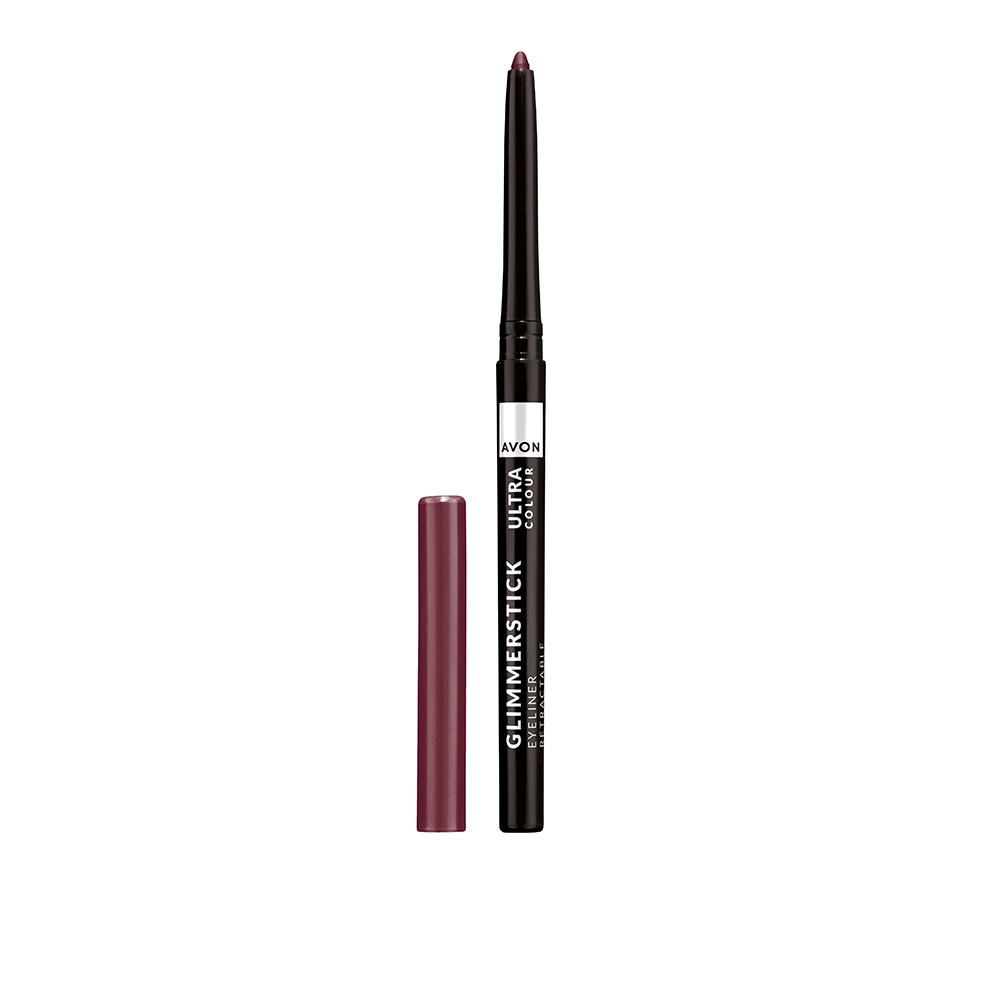 Contur retractabil de ochi Majestic Plum Glimmerstick Reinvention Originals, 0.28 gr, Avon