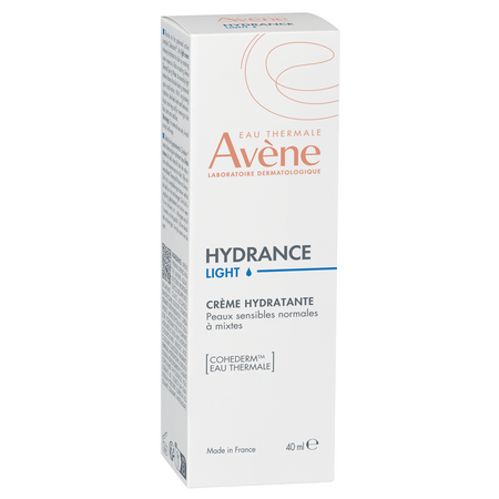 Crema hidratanta pentru ten normal-mixt Hydrance Legere, 40 ml, Avene