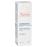 Crema hidratanta pentru ten normal-mixt Hydrance Legere, 40 ml, Avene