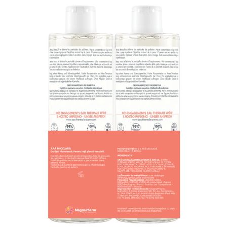 Pachet Apa micelara demachianta, 400 ml + 400 ml, Avene 679610