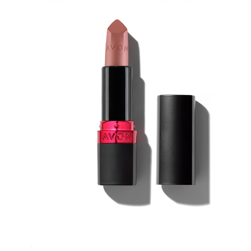 Ruj ultra mat 3 Nude Suede Ultra Color Matte, 3.6 gr, Avon