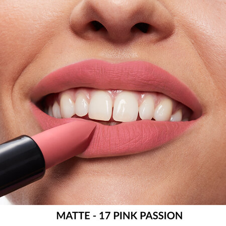 Ruj ultra mat 17 Pink Passion, Ultra Color Matte, 3.6 gr, Avon 679960