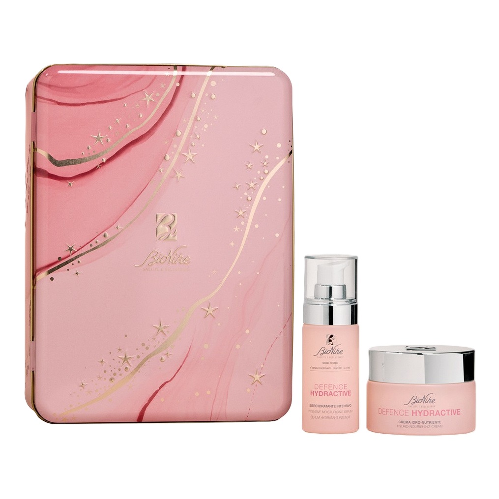 Pachet Crema hidro-nutritiva Defence Hydractive, 50 ml + Ser intensiv hidratant Defence Hydractive, 30 ml, BioNike