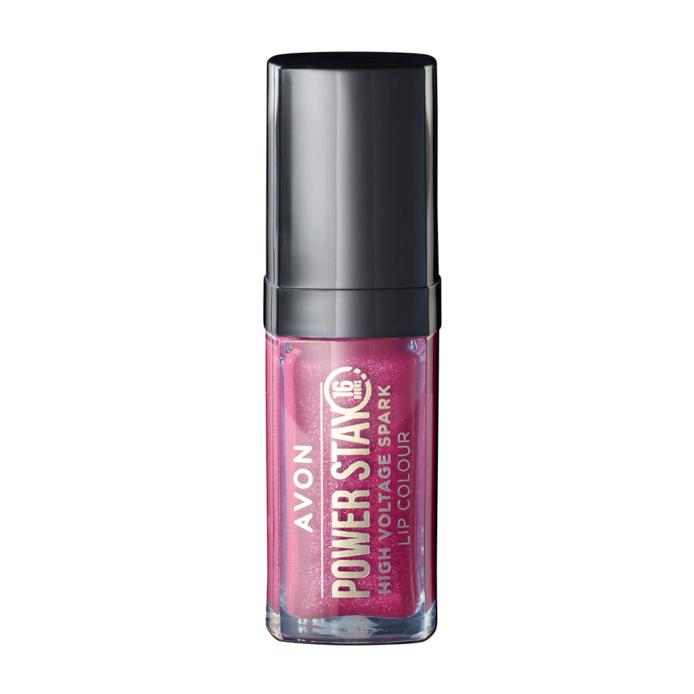 Ruj lichid Rose Flash, Powerstay High Voltage Spark, 7 ml, Avon