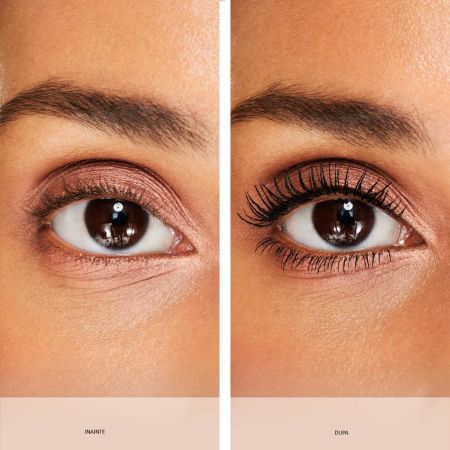 Mascara pentru volum si alungire Brown Black, Lash Genius Multitask & Multiply, 10 ml, Avon 680141
