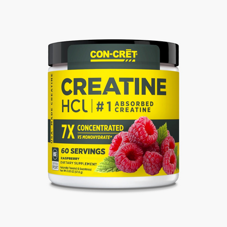 Creatina HCL cu aroma de zmeura, 57.6 g, Con-Cret