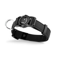 Zgarda neagra pentru caini, Marimea S, 26 - 37 cm, 1 bucata, My Family Memopet
