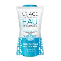 Pachet Crema reparatoare si izolatoare pentru maini, 50 ml + 50 ml, Uriage