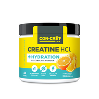 Creatina HCL si electroliti cu aroma de citrice si mango, 193.2 g, Con-Cret