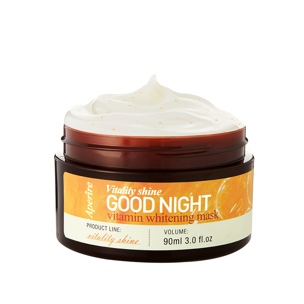 Masca de noapte pentru fata Vitality Shine Good Night, 90 ml, Aperire