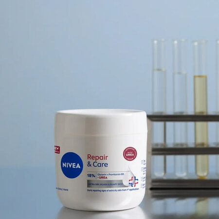 Crema pentru fata, corp si maini 18% Repair & Care, 400 ml, Nivea 680292