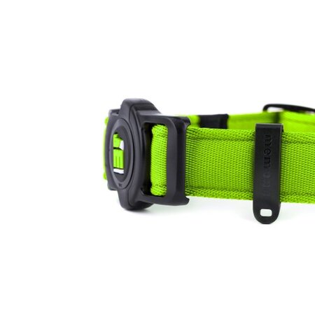 Zgarda verde pentru caini, Marimea L, 44 - 68 cm, 1 bucata, My Family Memopet 680325