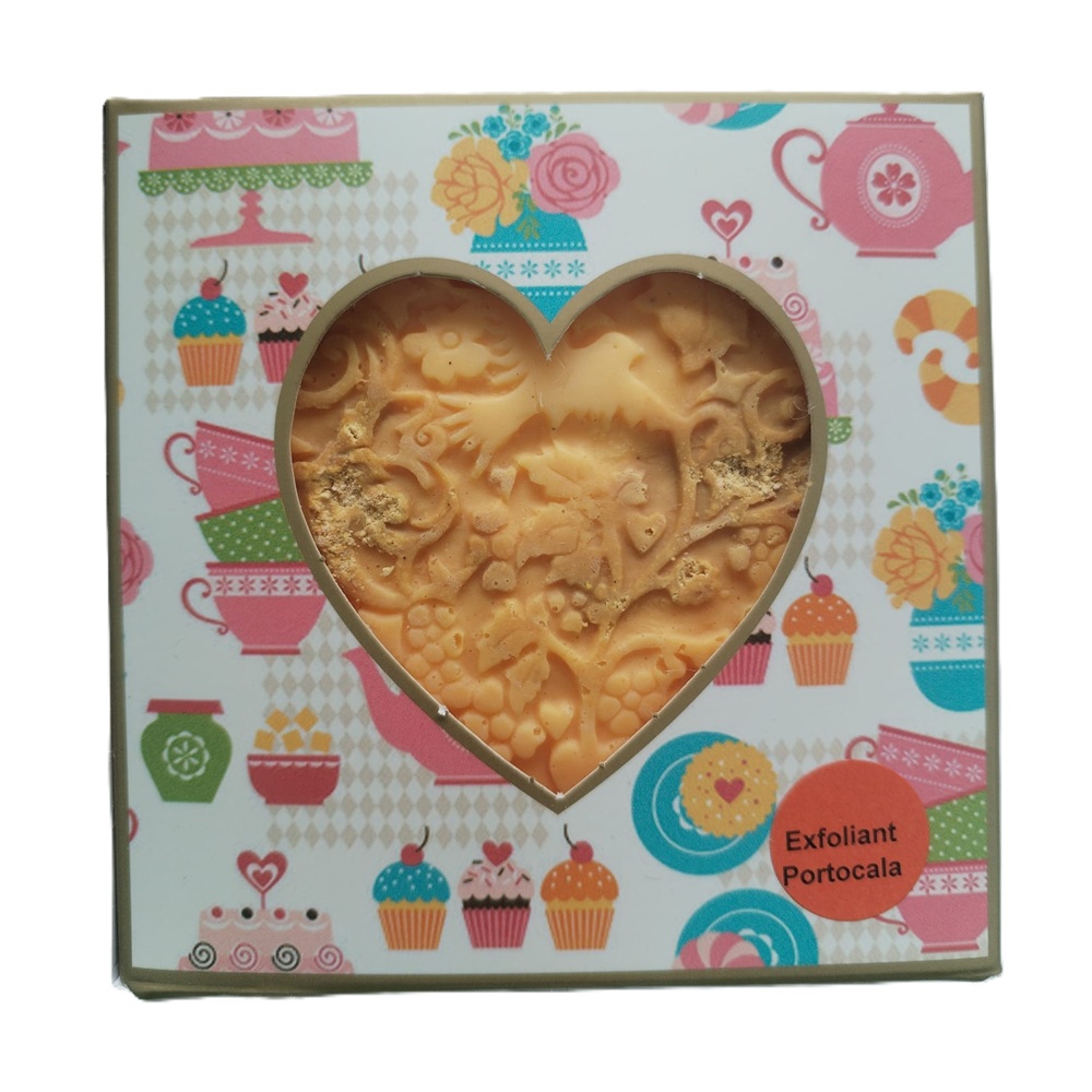 Sapun solid vegetal hand made Portocala, 100 g, Herbagen