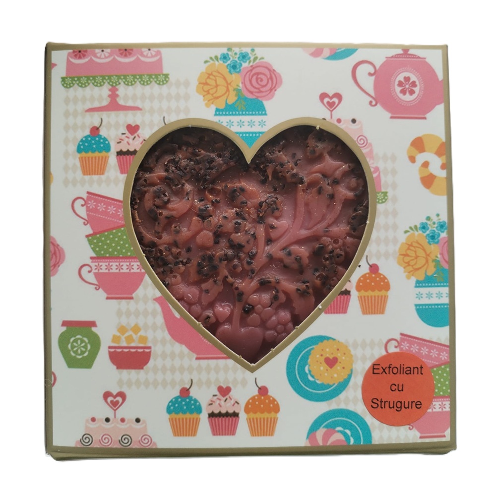 Sapun solid vegetal hand made Struguri, 100 g, Herbagen