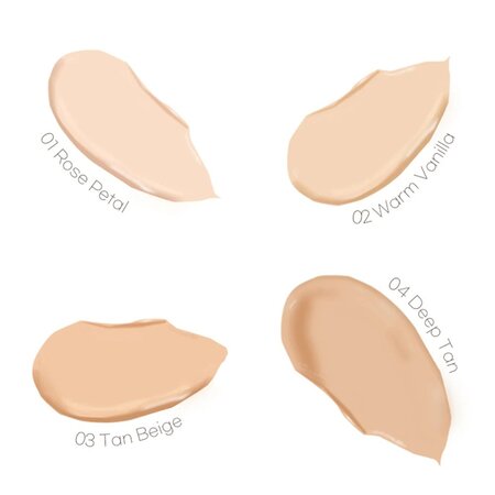 Fond de ten Light Beige 02 Warm Vanilla Cushion Day Dream Cover, 26 g, Aperire 686951