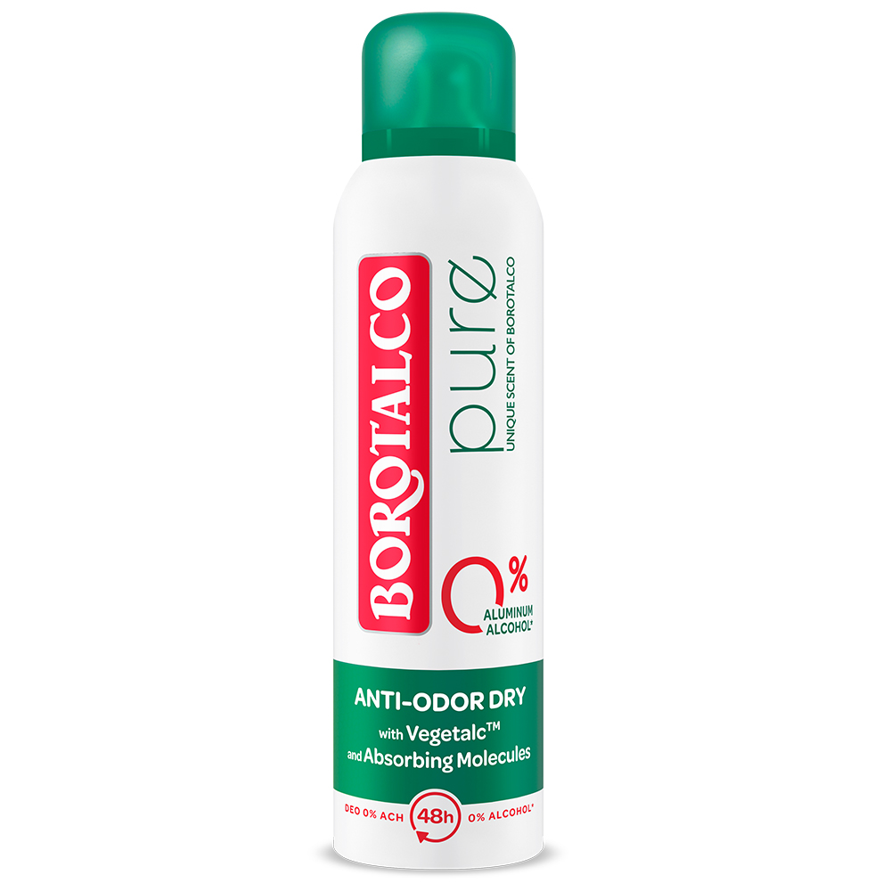 Deodorant spray Pure Original, 150 ml, Borotalco