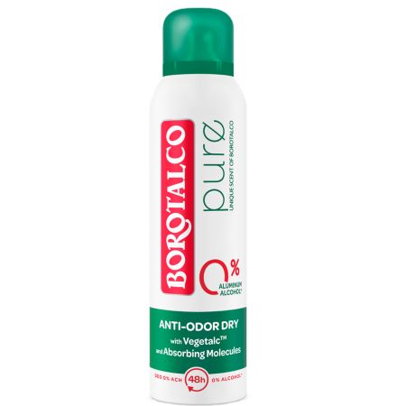 Deodorant spray Pure Original, 150 ml, Borotalco