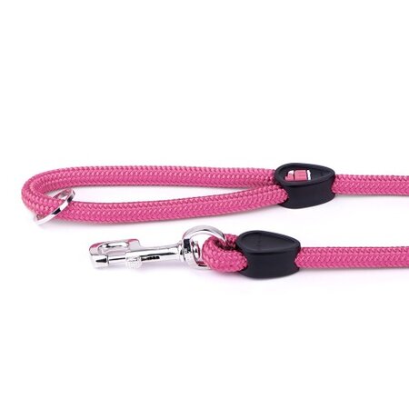 Lesa roz pentru caini, Marimea M Long, 180 cm, 1 bucata, My Family Memopet 680478