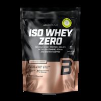 Izolat proteic din zer cu aroma de Caffe Latte Iso Whey Zero, 454 g, BioTechUSA