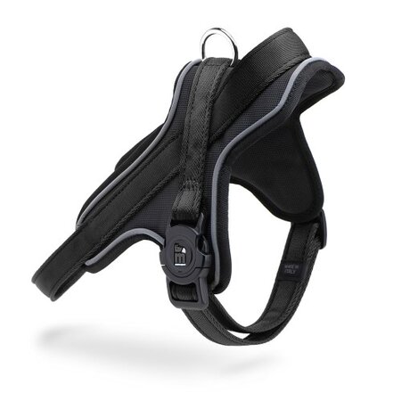 Ham negru pentru caini, Marimea SM, 40 - 50 cm, 1 bucata, My Family Memopet 680710