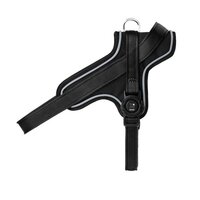 Ham negru pentru caini, Marimea M, 45 - 60 cm, 1 bucata, My Family Memopet