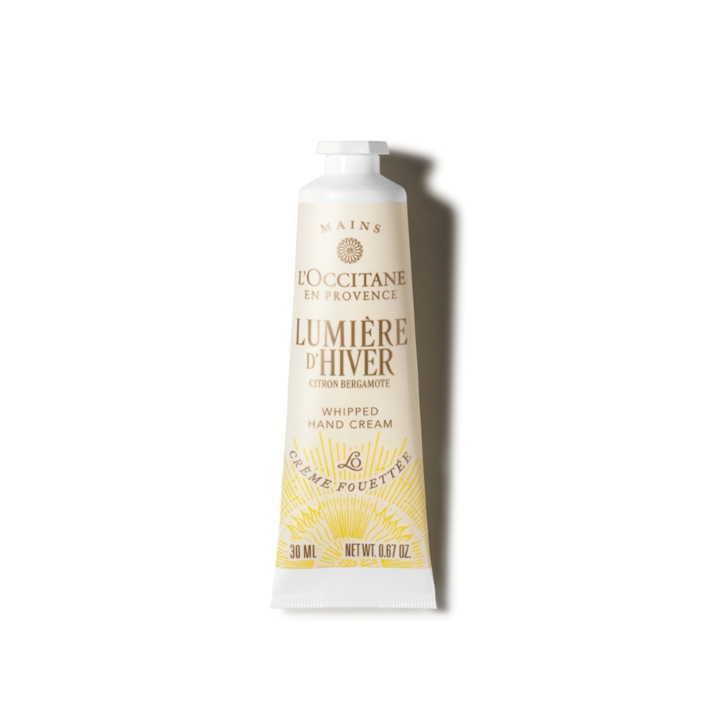 Crema de maini lejera, Shea Butter Lumiere d'Hiver, 30 ml, L'occitane