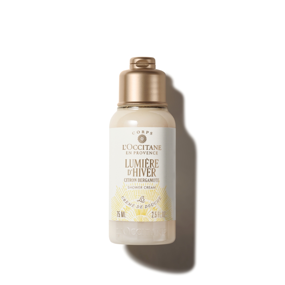 Crema de dus Shea Butter Lumiere d'Hiver, 75ml, L'occitane