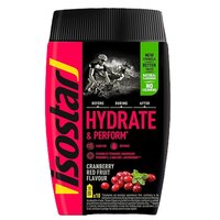 Pudra izotonica cu aroma de fructe rosii Hydrate & Perform Antiox, 400 g, Isostar