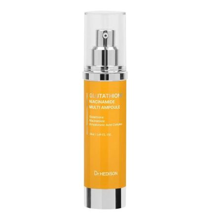 Ser multifunctional anti-aging si iluminator cu Glutathione si Niacinamide, 50 ml, Dr Hedison