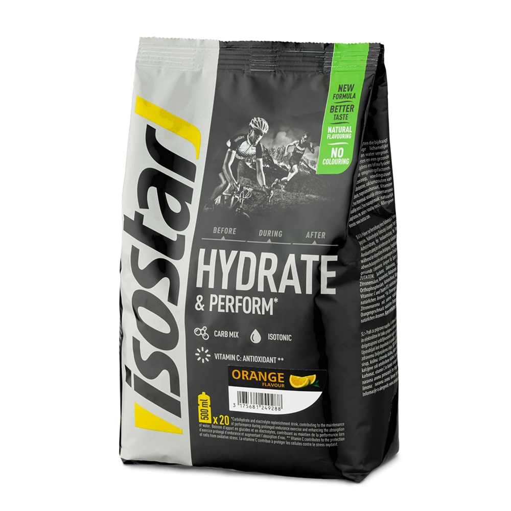 Pudra izotonica cu aroma de portocale H&P Economy pack, 800 g, Isostar