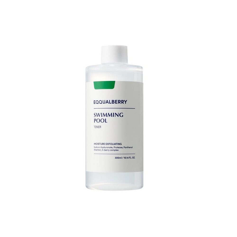 Toner pentru fata revitalizant si hidratant Swimming Pool, 300 ml, Eqqualberry