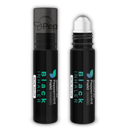 Ulei balsamic roll on Peppermint Field Black Inhaler Siang Pure, 5 ml, Bertram 681213