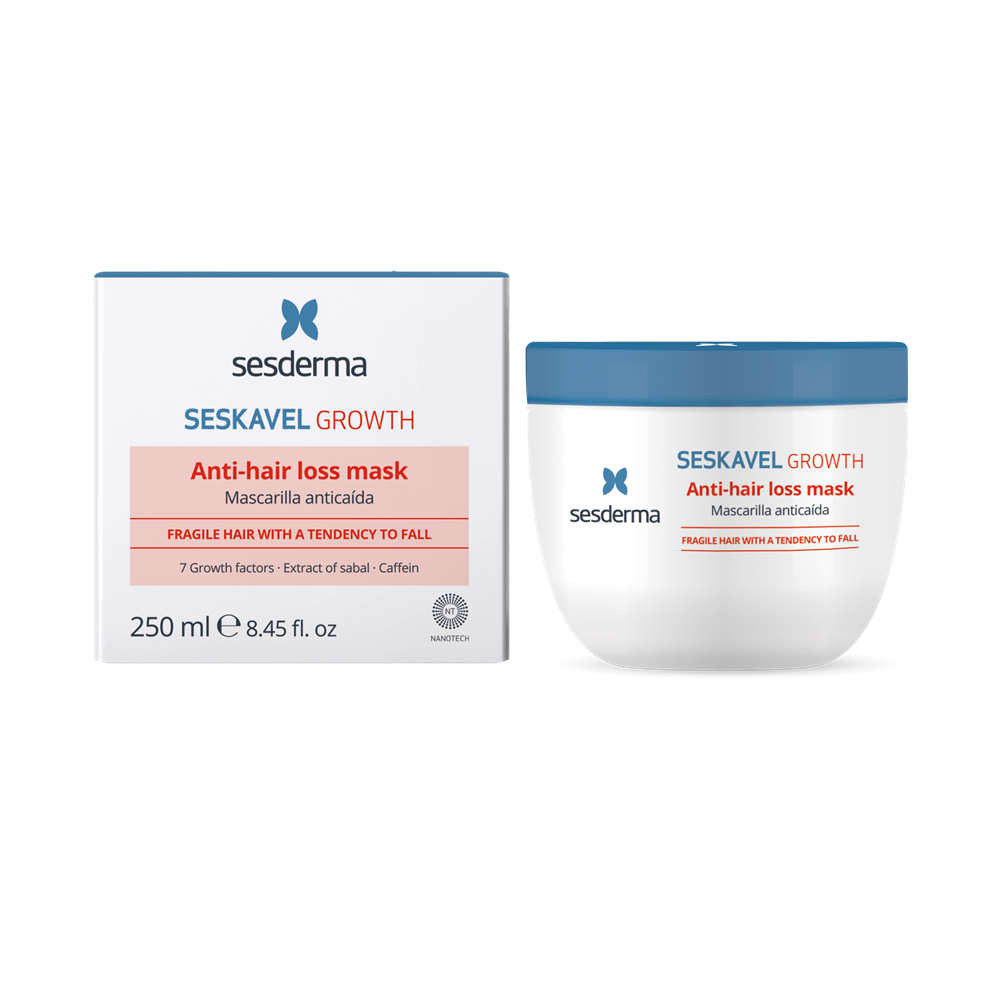 Masca impotriva caderii parului, Seskavel Growth, 250 ml, Sesderma