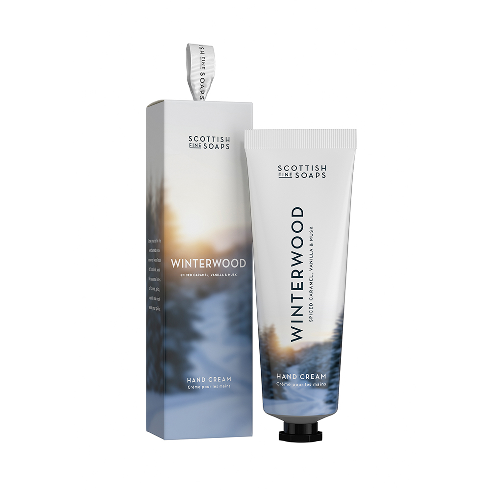 Crema de maini Winterwood, 75 ml, Scottish Fine Soaps