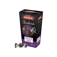 Praline din ciocolata neagra fara zahar, 150 g, Delaviuda