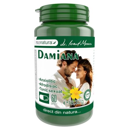 Damiana, 60 capsule, Pro Natura